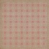 Pattern 28 Dollhouse 120x120 Vintage Vinyl Floorcloth