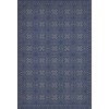 Pattern 28 Indigo Bandana 52x76 Vintage Vinyl Floorcloth