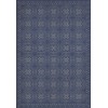Pattern 28 Indigo Bandana 70x102 Vintage Vinyl Floorcloth