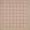 Pattern 28 Lovely 120x120 Vintage Vinyl Floorcloth