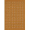 Pattern 28 Orange Bandana 120x175 Vintage Vinyl Floorcloth