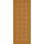 Pattern 28 Orange Bandana 36x90 Vintage Vinyl Floorcloth