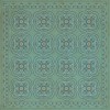 Pattern 28 Promises to Keep 36x36 Vintage Vinyl Floorcloth