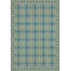 Pattern 28 Quietude 70x102 Vintage Vinyl Floorcloth