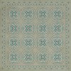 Pattern 28 Serenity 36x36 Vintage Vinyl Floorcloth