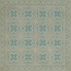 Pattern 28 Serenity 48x48 Vintage Vinyl Floorcloth