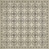 Pattern 28 Silent 72x72 Vintage Vinyl Floorcloth