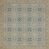 Pattern 28 Solitude 36x36 Vintage Vinyl Floorcloth