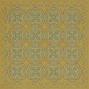 Pattern 28 The Waking Truth 36x36 Vintage Vinyl Floorcloth