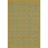 Pattern 28 The Waking Truth 52x76 Vintage Vinyl Floorcloth