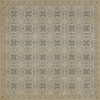 Pattern 28 What Lies in Front of You 72x72 Vintage Vinyl Floorcloth