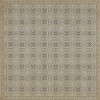 Pattern 28 What Lies in Front of You 96x96 Vintage Vinyl Floorcloth