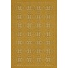 Pattern 28 Yellow Bandana 38x56 Vintage Vinyl Floorcloth