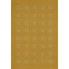 Pattern 28 Yellow Bandana 52x76 Vintage Vinyl Floorcloth