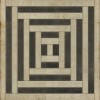 Pattern 30 Jin 36x36 Vintage Vinyl Floorcloth