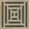 Pattern 30 Jin 72x72 Vintage Vinyl Floorcloth
