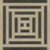 Pattern 30 Ming 48x48 Vintage Vinyl Floorcloth