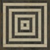 Pattern 30 Qin 120x120 Vintage Vinyl Floorcloth
