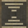 Pattern 30 Yuan 36x36 Vintage Vinyl Floorcloth