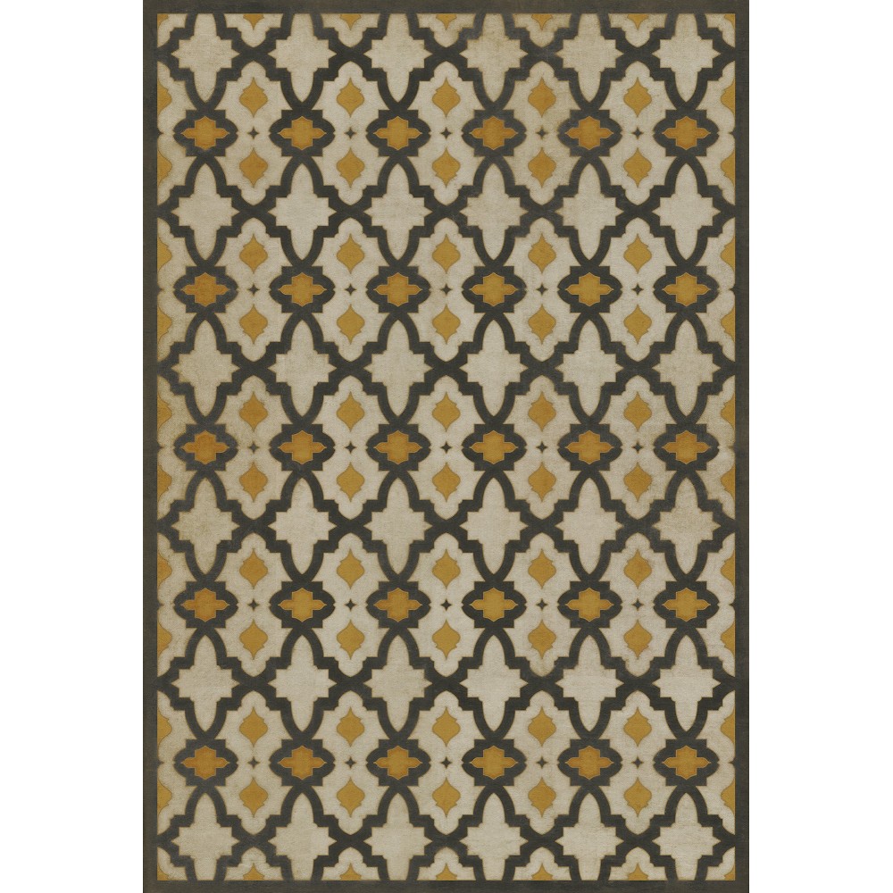 Pattern 31 Rajha 38x56 Vintage Vinyl Floorcloth
