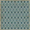 Pattern 31 the Blue Mosque 120x120 Vintage Vinyl Floorcloth