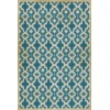 Pattern 31 the Blue Mosque 24x36 Vintage Vinyl Floorcloth