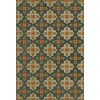 Pattern 33 Anna's Garden 52x76 Vintage Vinyl Floorcloth