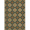 Pattern 33 Anna's Garden 70x102 Vintage Vinyl Floorcloth
