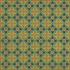 Pattern 33 Ballyhoo 96x96 Vintage Vinyl Floorcloth
