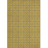 Pattern 33 Bright and Early 96x140 Vintage Vinyl Floorcloth