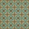 Pattern 33 I am not a bumblebee 48x48 Vintage Vinyl Floorcloth