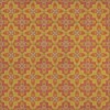 Pattern 33 Lollygagger 72x72 Vintage Vinyl Floorcloth