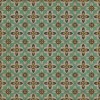 Pattern 33 Passpartou 120x120 Vintage Vinyl Floorcloth