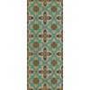 Pattern 33 Passpartou 36x90 Vintage Vinyl Floorcloth