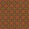 Pattern 33 the Red Baron 72x72 Vintage Vinyl Floorcloth