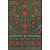 Pattern 36 A garden to walk in 38x56 Vintage Vinyl Floorcloth