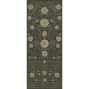 Pattern 36 Je Regrete Rien 36x90 Vintage Vinyl Floorcloth