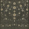 Pattern 36 Je Regrete Rien 60x60 Vintage Vinyl Floorcloth