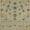 Pattern 36 Prettiest Weeds 36x36 Vintage Vinyl Floorcloth