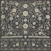 Pattern 36 Saboteur 36x36 Vintage Vinyl Floorcloth