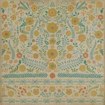 Pattern 36 Small Mercies 48x48 Vintage Vinyl Floorcloth