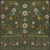 Pattern 36 The arranger of disorder 48x48 Vintage Vinyl Floorcloth