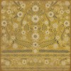 Pattern 36 We are only half awake 96x96 Vintage Vinyl Floorcloth