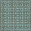 Pattern 37 Helena 120x120 Vintage Vinyl Floorcloth