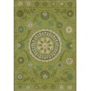 Pattern 38 A Garden Path 120x175 Vintage Vinyl Floorcloth
