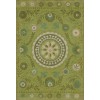 Pattern 38 A Garden Path 38x56 Vintage Vinyl Floorcloth