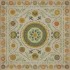 Pattern 38 Autumn 48x48 Vintage Vinyl Floorcloth
