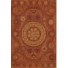 Pattern 38 Crimson 20x30 Vintage Vinyl Floorcloth