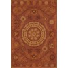 Pattern 38 Crimson 52x76 Vintage Vinyl Floorcloth