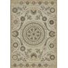 Pattern 38 Je Pense 120x175 Vintage Vinyl Floorcloth